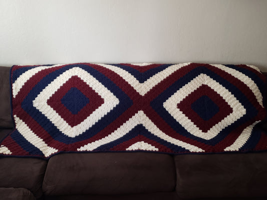 Americana Diamond Blanket